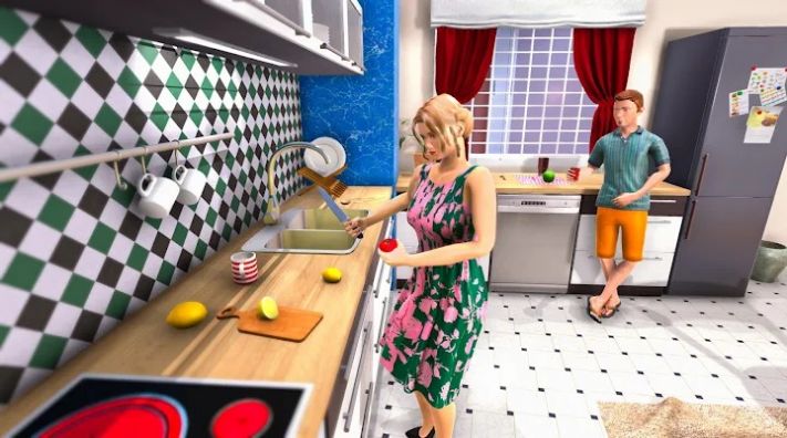 幸福的婚礼家庭梦想3D1