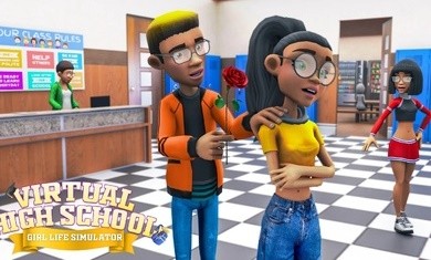 虚拟高中女生生活模拟器