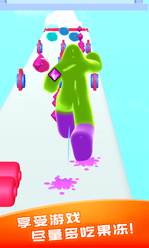 果冻人快逃1