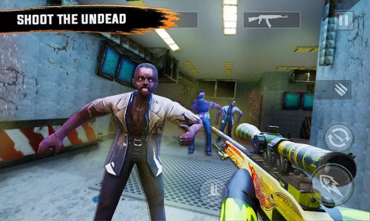 美国警察僵尸射击0