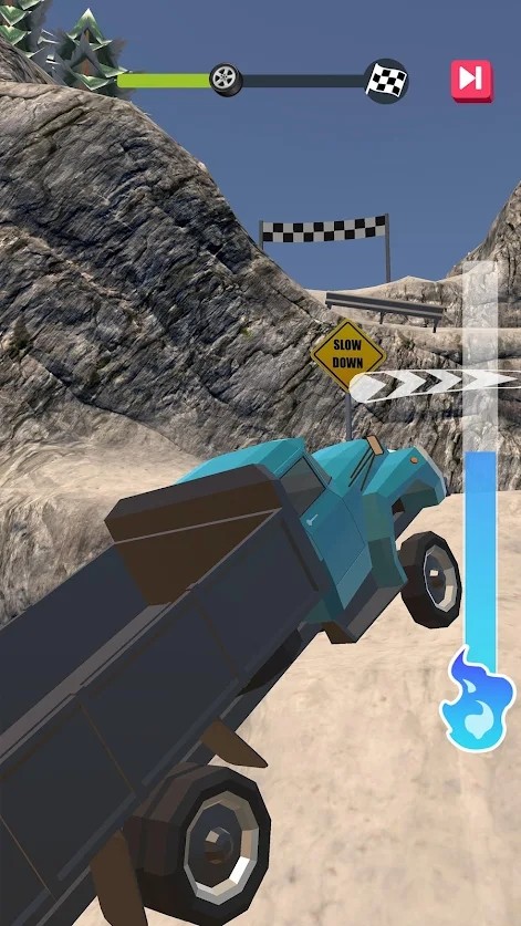 冬季公路卡车司机2