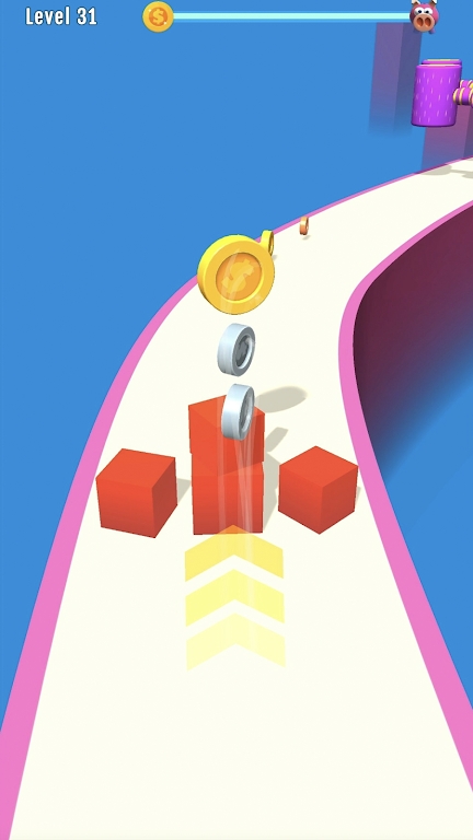 硬币滚动3D3