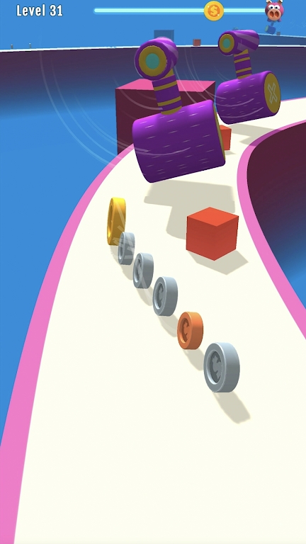 硬币滚动3D4