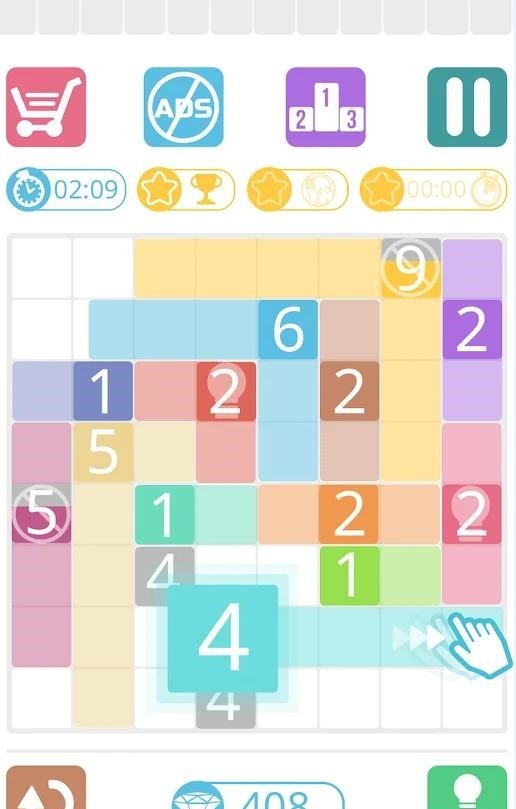 数字填充拼图1
