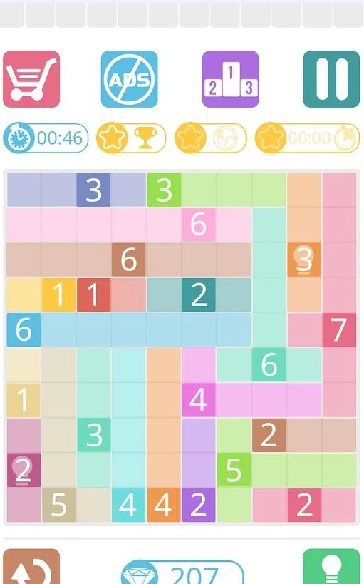 数字填充拼图2