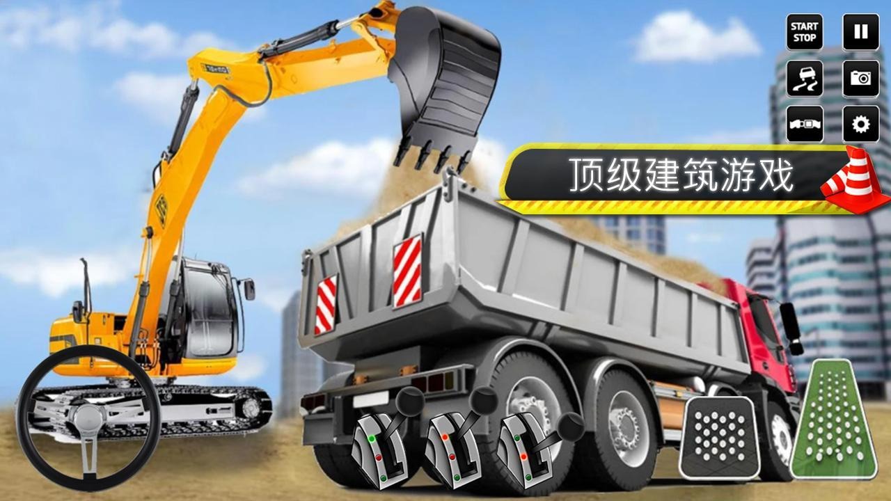 JCB挖掘机施工2