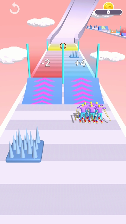 滚动的跑步者游戏