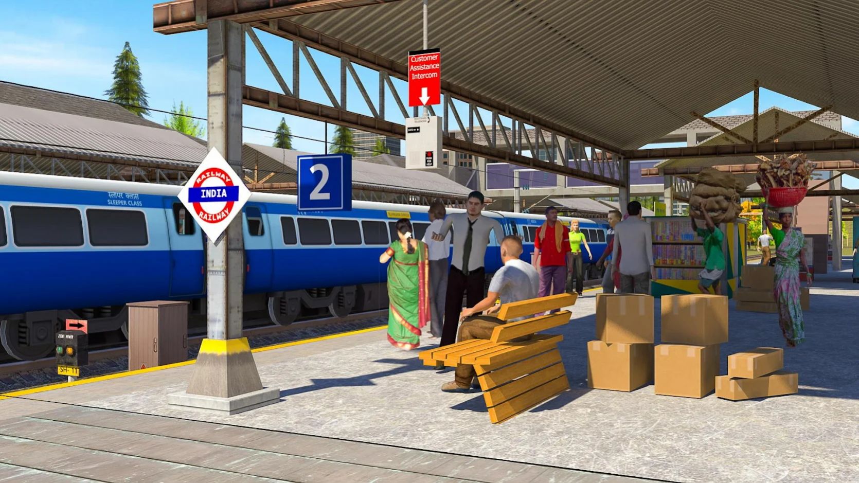 印度本土模拟火车老版0