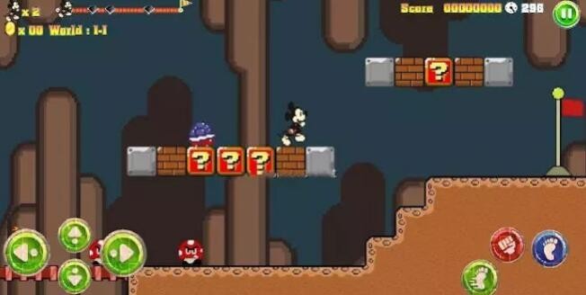 米奇丛林冒险冲刺0