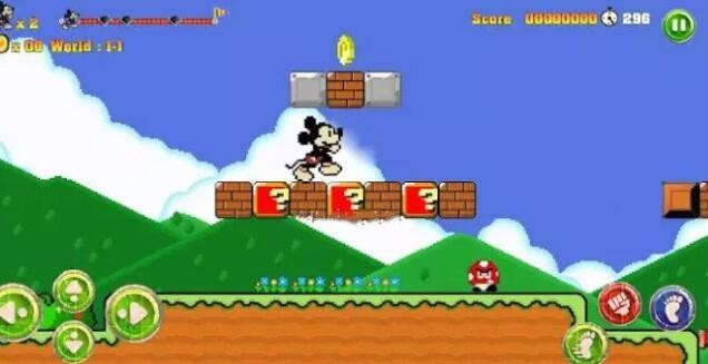 米奇丛林冒险冲刺2