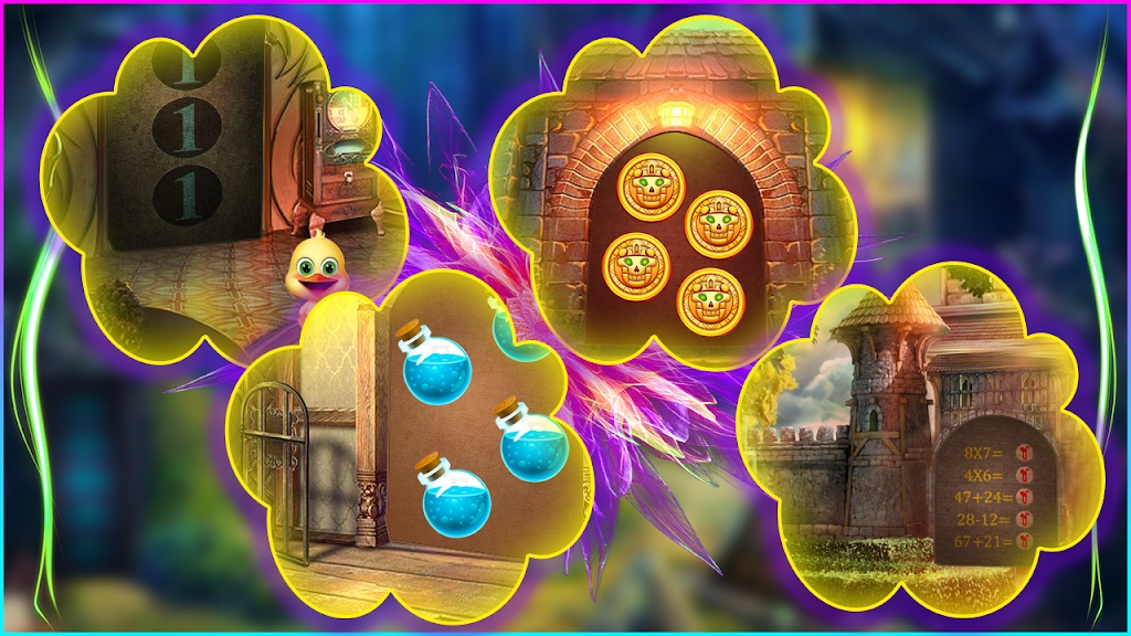 迷人的小女孩逃脱1