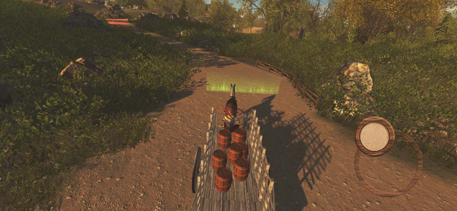 山道马车运输3D2