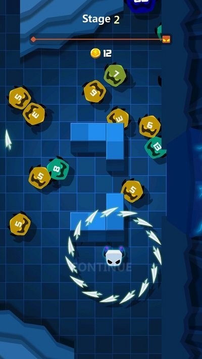 五颜六色的飞刀4