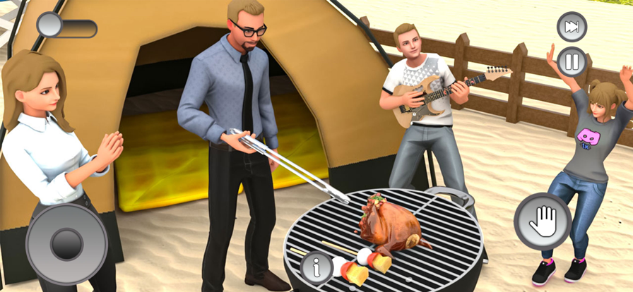 虚拟超级爸爸妈妈模拟游戏1