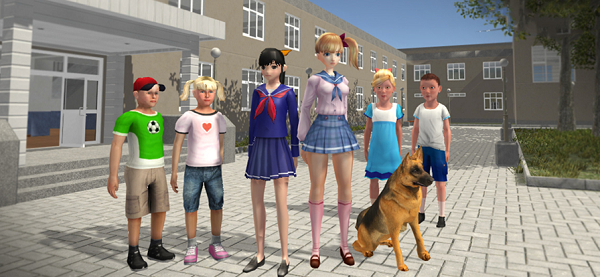 动漫高中女神恋爱模拟器