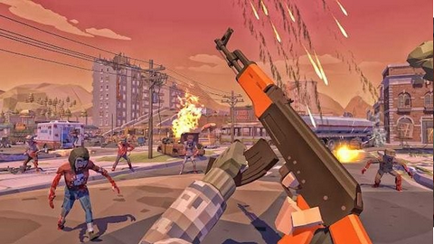 死战行走的僵尸射击1