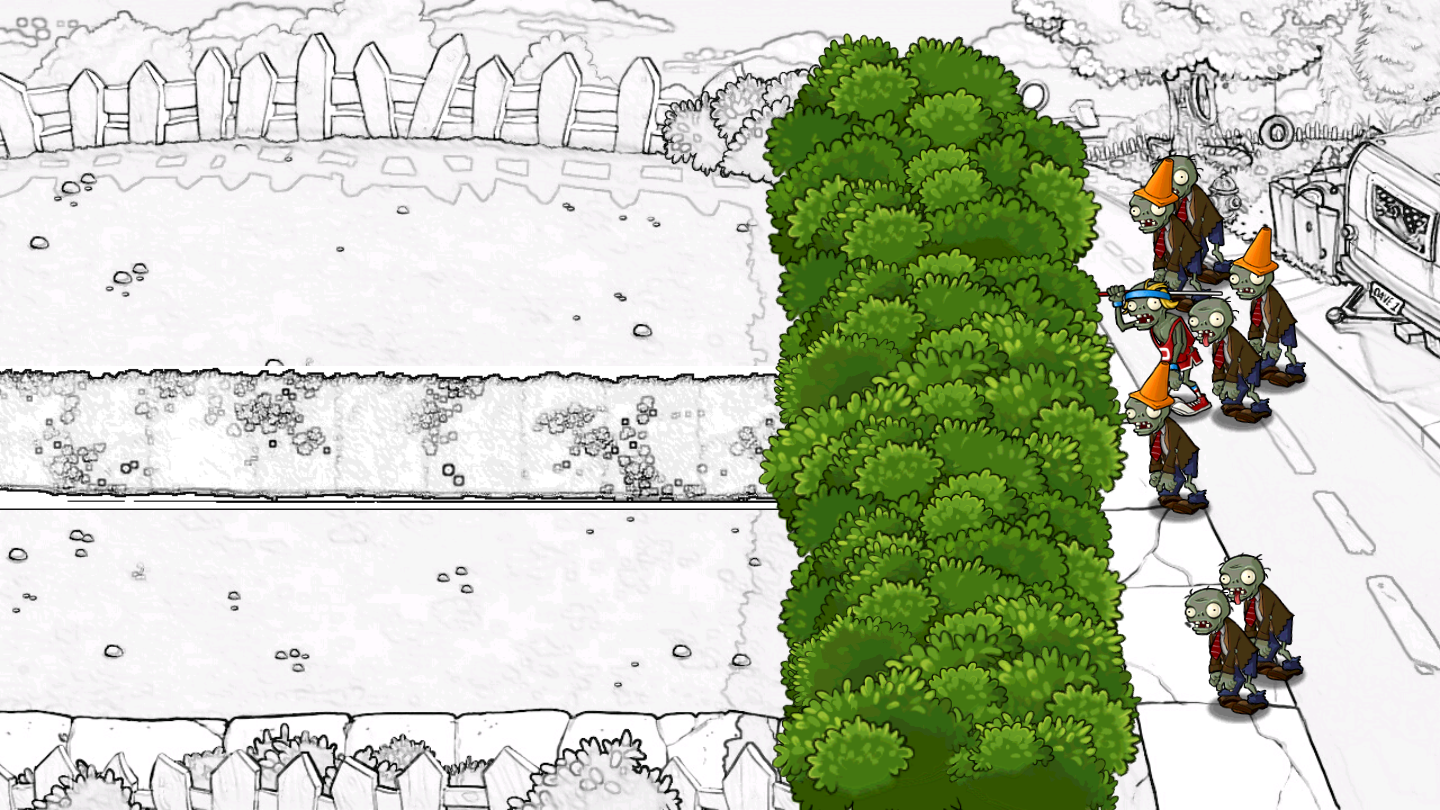 植物大战僵尸素描版0