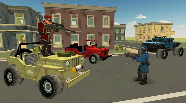 沙盒吃鸡大逃杀(Strike Fortress Box:Battle Royale)0