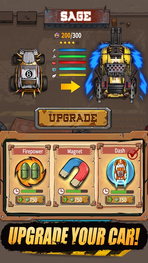 疯狂之路竞速与射击3