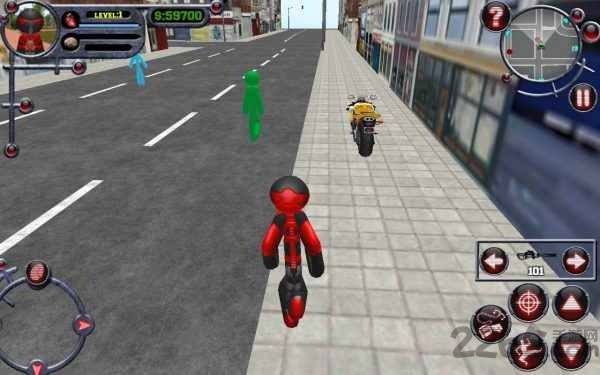 火柴人之英雄快跑0