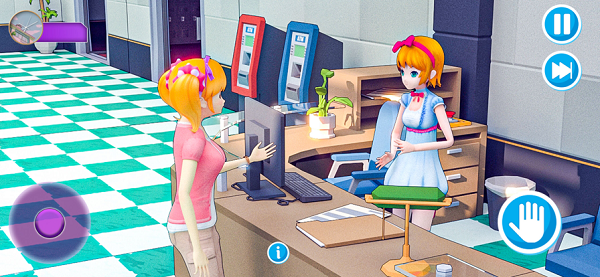 动漫高中老师3D