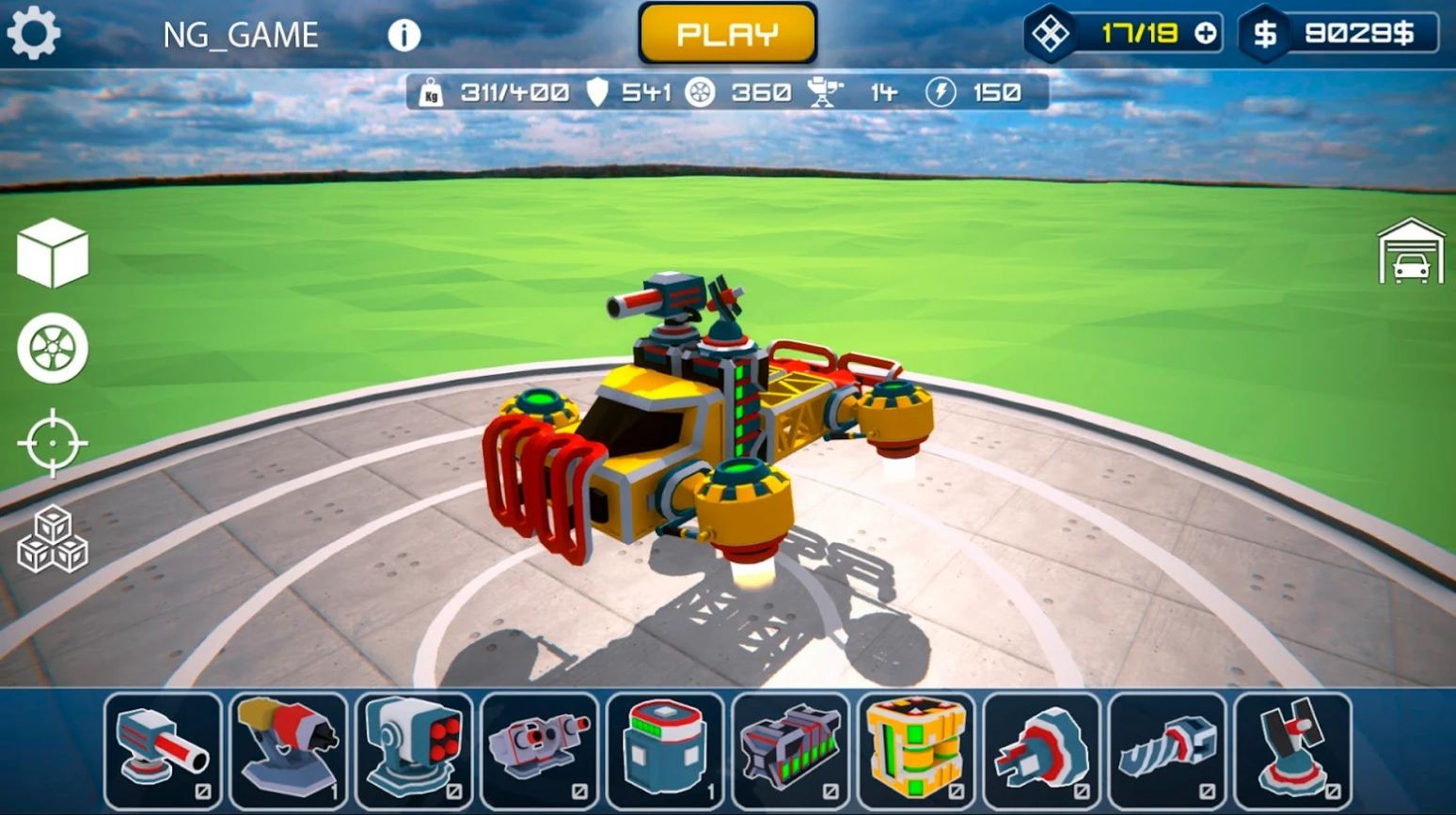 沙盒汽车建造师0