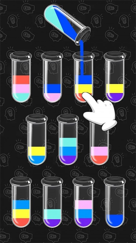 液体水排序拼图 液体水排序拼图