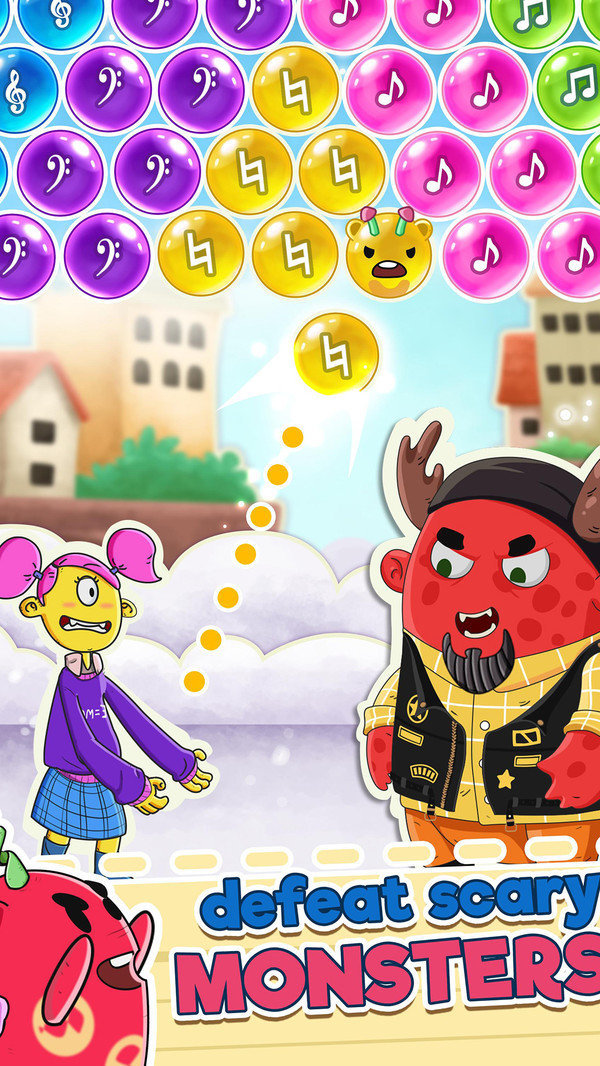 万圣节怪物泡泡3