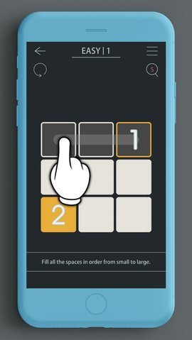 数字填充绘制方块1