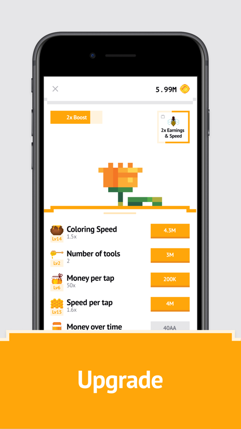 idle pixel art填色本3