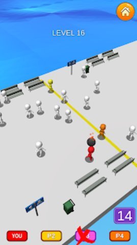 crowd escape 3d1
