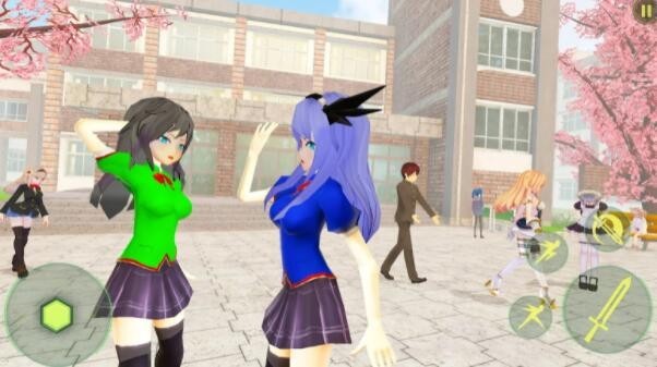 动漫高中女生斗士2