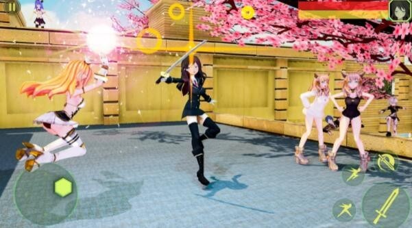 动漫高中女生斗士3