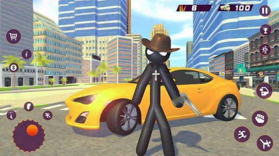 火柴人都市猎车2