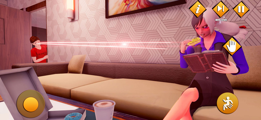 动漫恐怖学校老师1