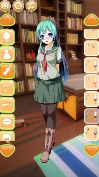 东京校园樱花女生1