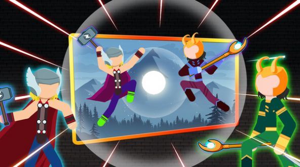 火柴人对攻 火柴人对攻