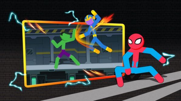 火柴人对攻 火柴人对攻