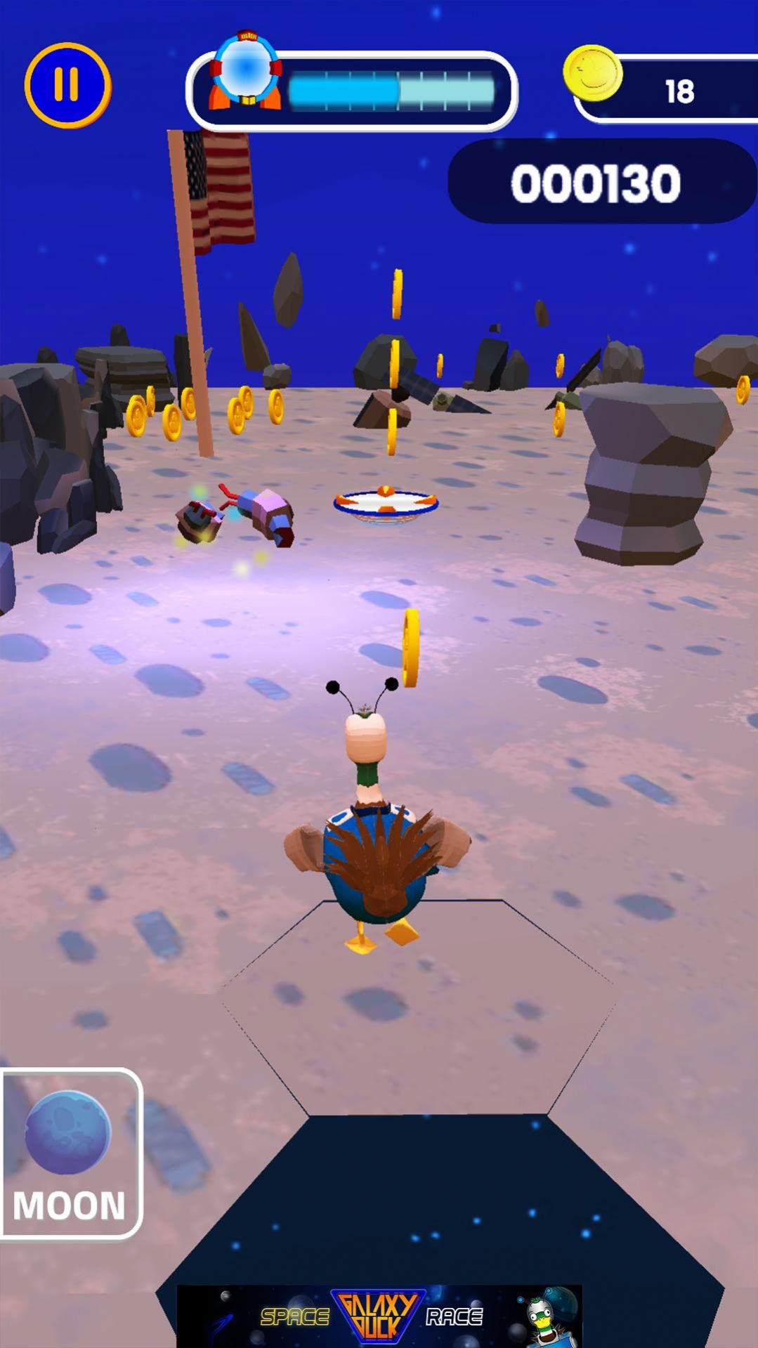 银河鸭太空之旅