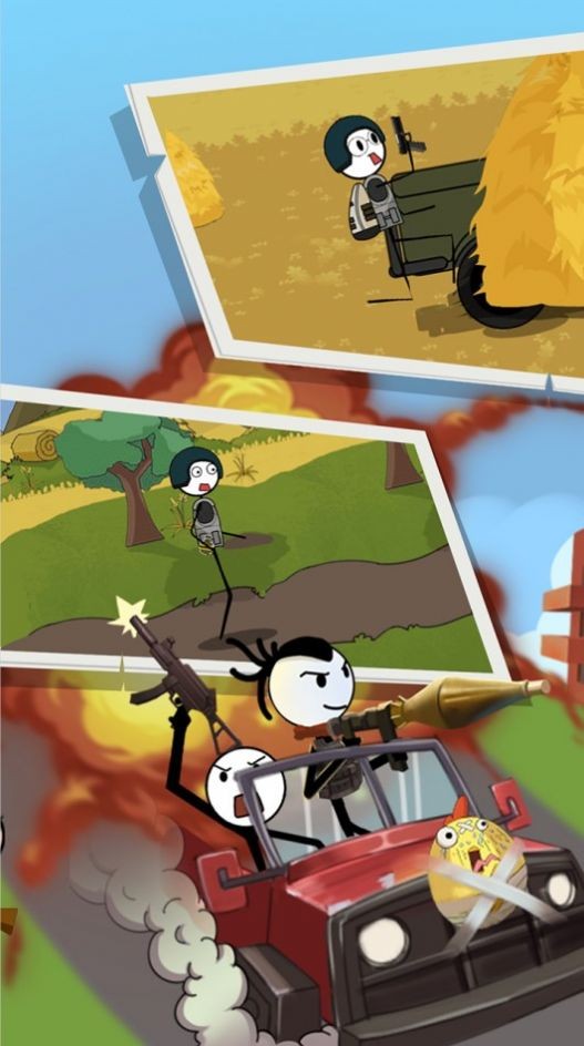 火柴人吃鸡日记71