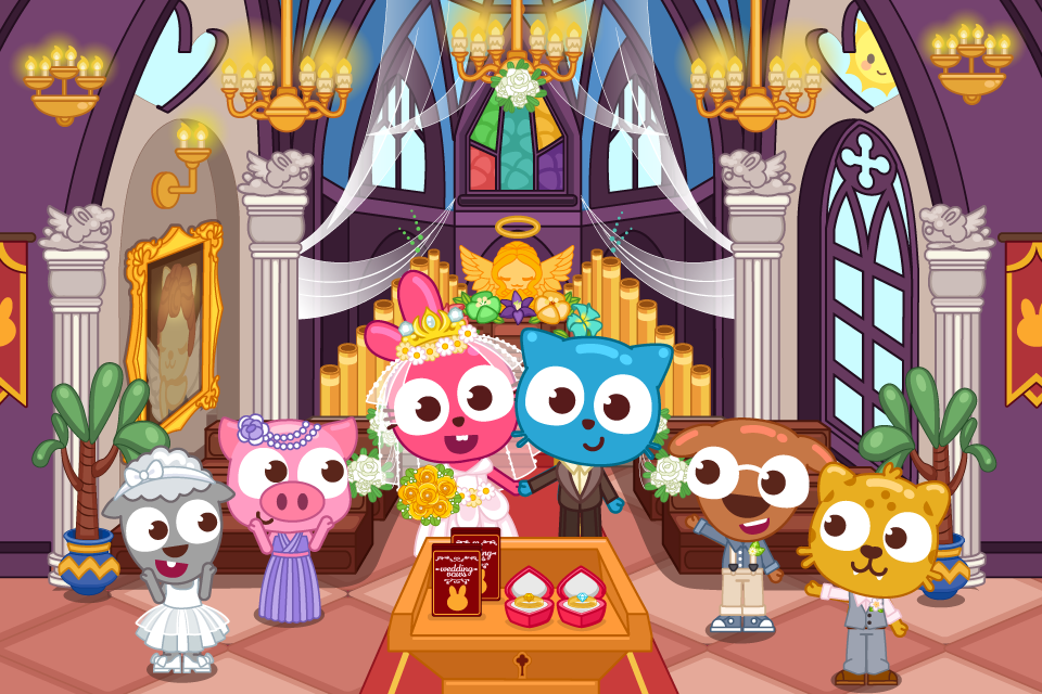 泡泡小镇婚礼派对0