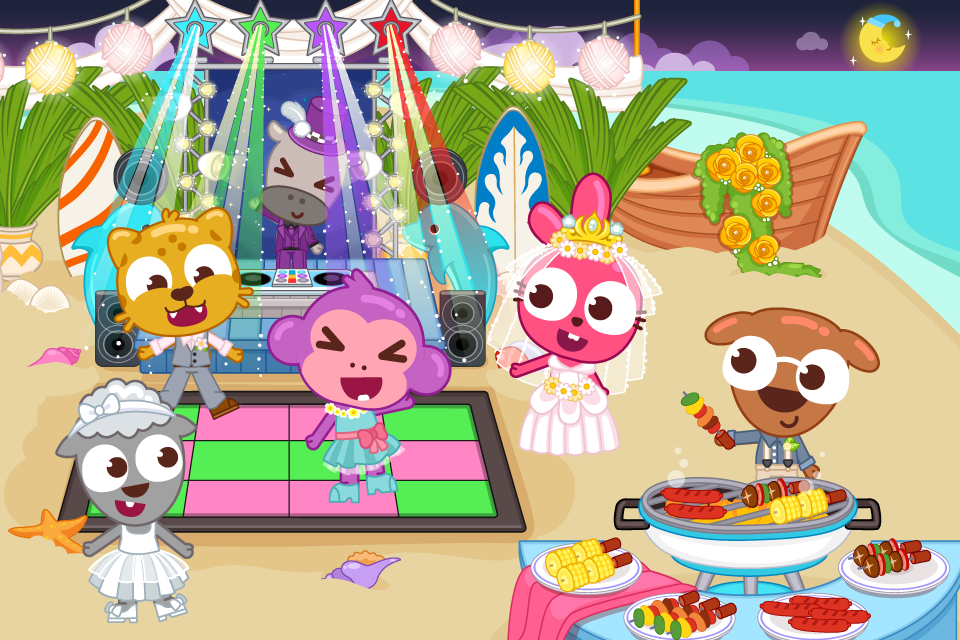 泡泡小镇婚礼派对1