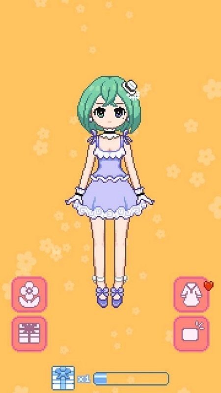 莫莫的盛装打扮1