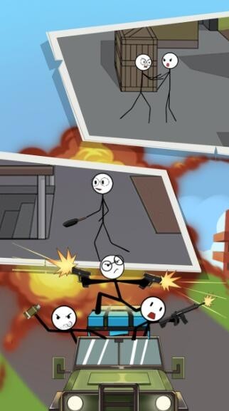 火柴人吃鸡日记82