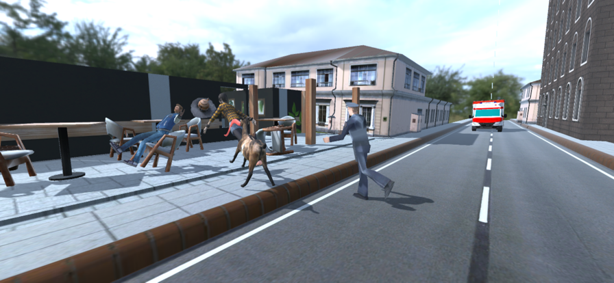 疯狂的山羊SIM城市模拟器1