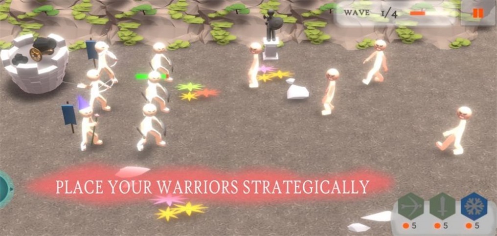 火柴人防御之塔防战场3D1