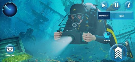 木筏生存水下打猎1