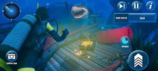 木筏生存水下打猎2