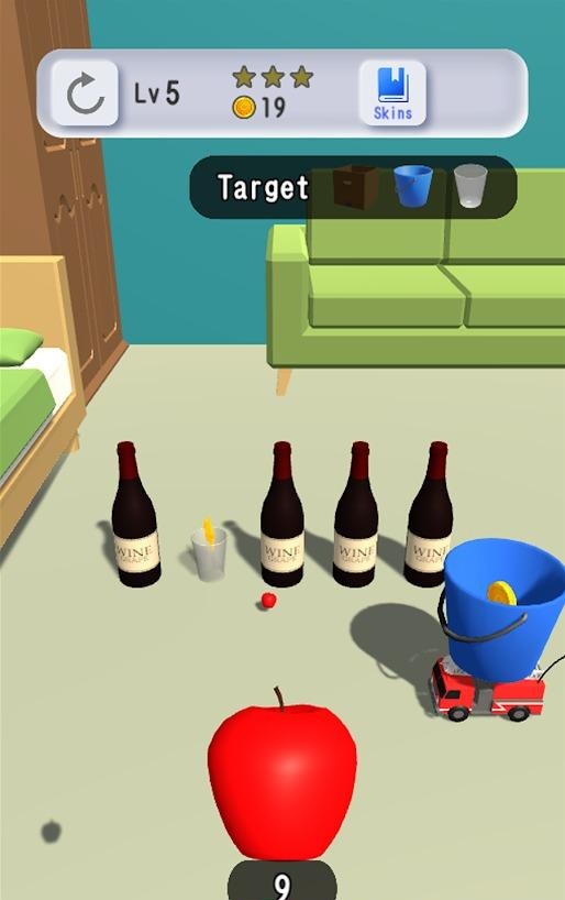 尝试弹球进杯子1