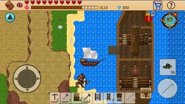 生存角色开放世界像素0